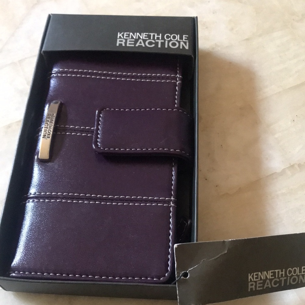 KENNETH COLE REACTION WALLET NWT - Picture 2 of 7